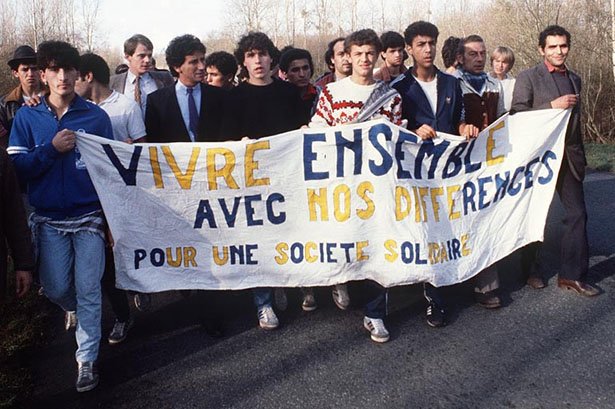 La marche pour l’égalité et contre le racisme