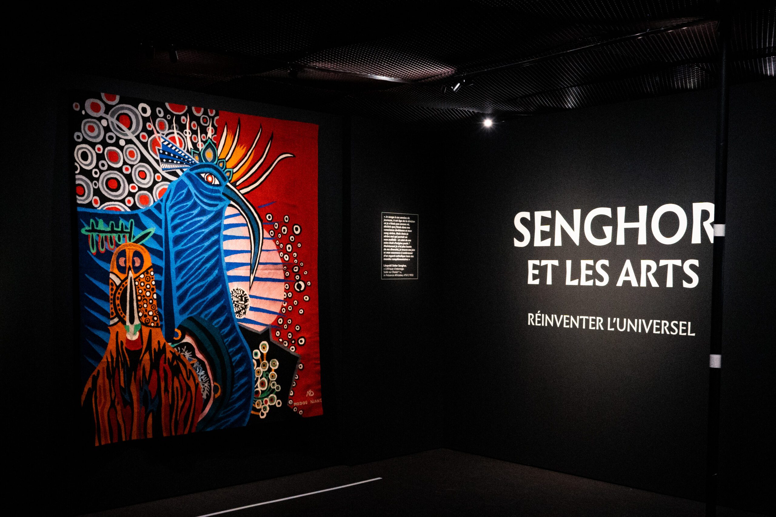 “Senghor et les arts, réinventer l’universel” au musée du quai Branly @jody.wrk
