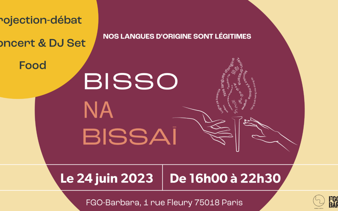 Le festival BISSO NA BISSAI esst de retour !